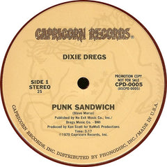 Dixie Dregs : Punk Sandwich / Night Of The Living Dregs (12", Promo, Red)