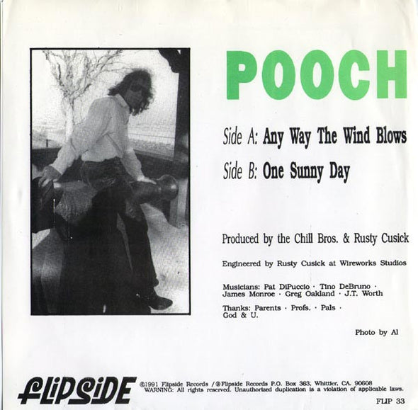 Pooch (3) : Any Way The Wind Blows / One Sunny Day (7")