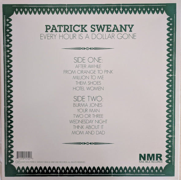 Patrick Sweany : Every Hour Is A Dollar Gone (LP, Album, RE, Lim)