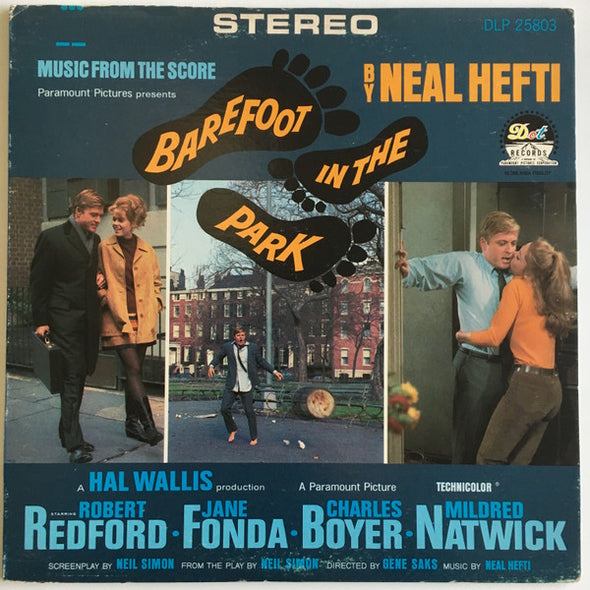 Neal Hefti : Barefoot In The Park (Music From The Score) (LP, Album, Mon)