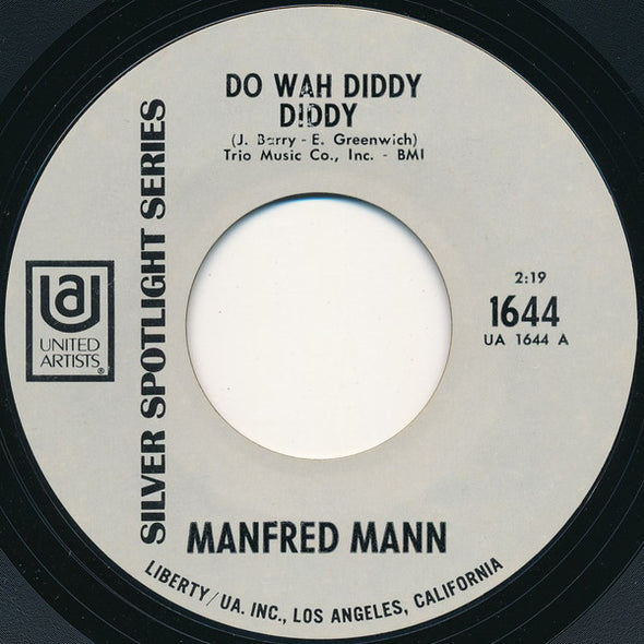 Manfred Mann : Do Wah Diddy Diddy (7", Single, RE, Styrene, All)