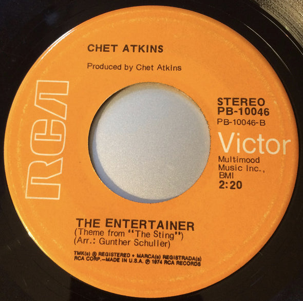 Chet Atkins : Dizzy Fingers (7", Single)