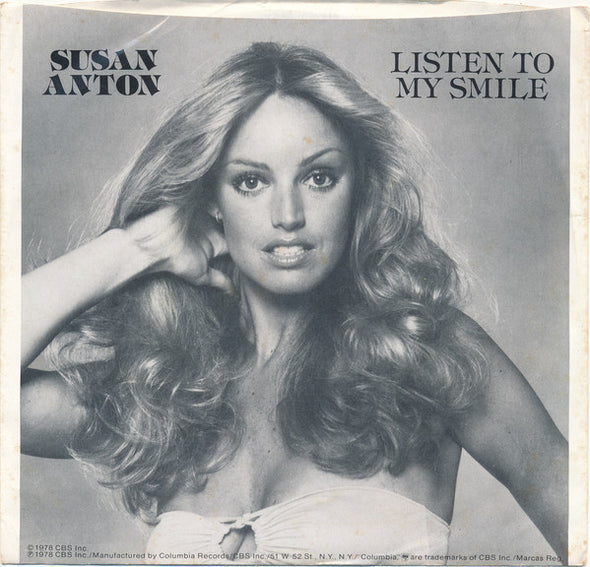 Susan Anton : Listen To My Smile (7", Mono, Promo)