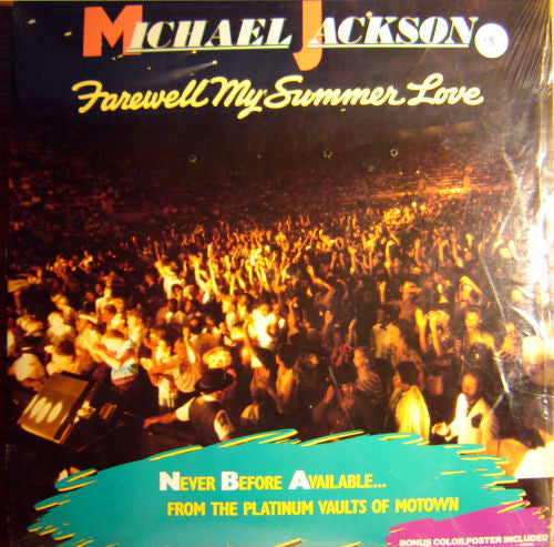 Michael Jackson : Farewell My Summer Love (LP, Album, Club)