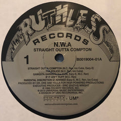 N.W.A* : Straight Outta Compton (LP, Album, RE)