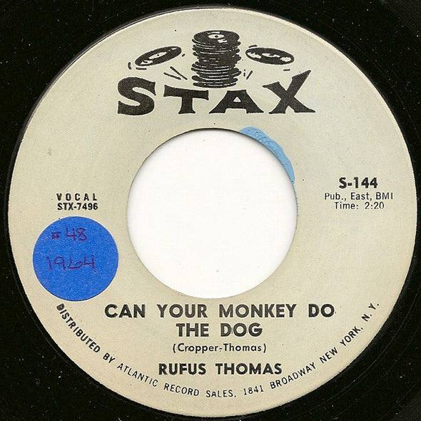 Rufus Thomas : Can Your Monkey Do The Dog (7", Single)