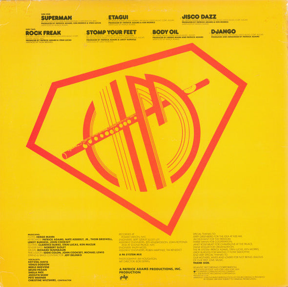 Herbie Mann : Super Mann (LP, Album, MO )