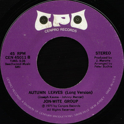Jon-Wite Group* : Autumn Leaves (7")