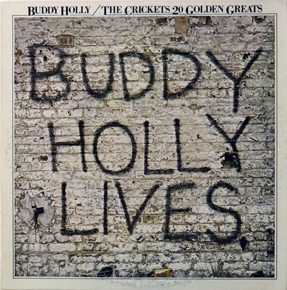 Buddy Holly / The Crickets (2) : 20 Golden Greats (LP, Comp, Pin)