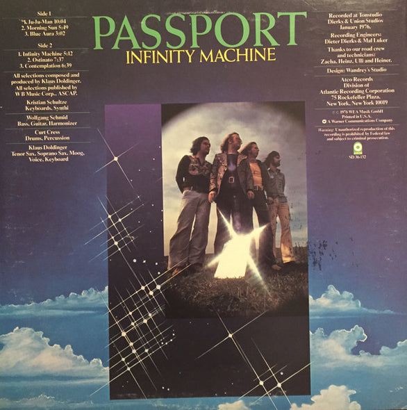 Passport (2) : Infinity Machine (LP, Album)