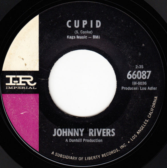 Johnny Rivers : Midnight Special (7", Single, Ind)