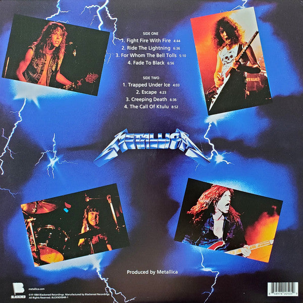Ride the Lightning - Remastered Vinyl