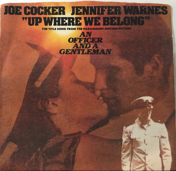 Joe Cocker And Jennifer Warnes : Up Where We Belong (7", Single, Styrene, AR)