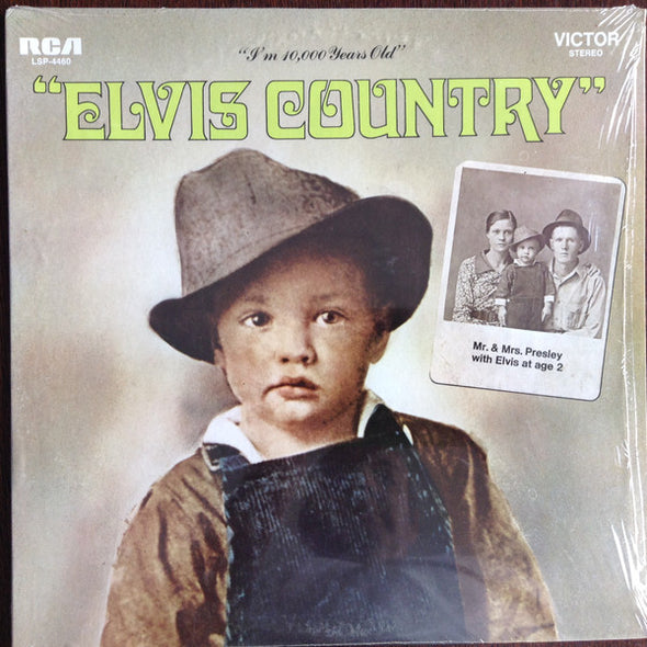 Elvis Presley : Elvis Country (I'm 10,000 Years Old) (LP, Album, Hol)
