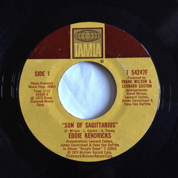 Eddie Kendricks : Son Of Sagittarius (7", Single, Styrene)