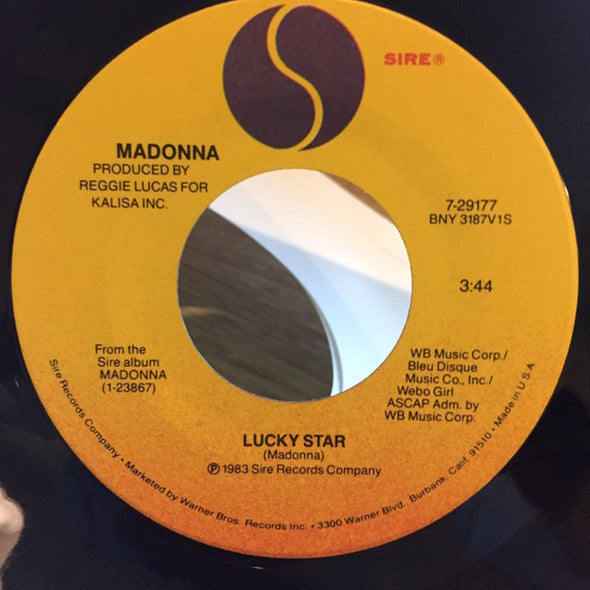 Madonna : Lucky Star (7", Single, Spe)