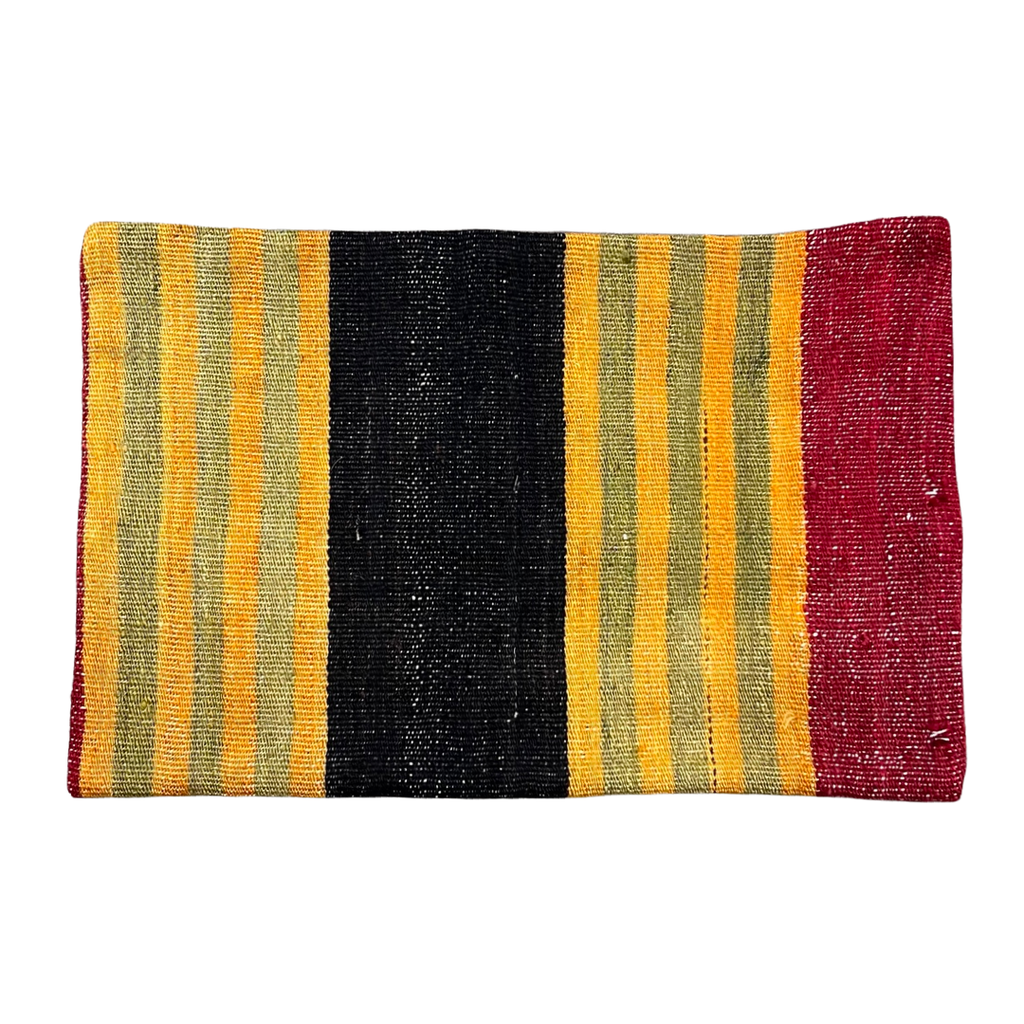 Handmade Striped Southwestern Pillow Case (23"x15.5")
