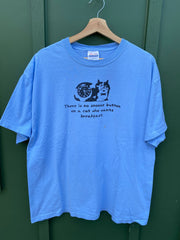 Vintage 90s Cat Tee (L/XL)
