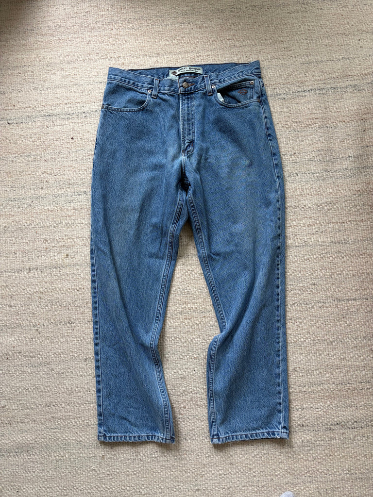 Vintage 90s Harley Davidson Jeans (34)