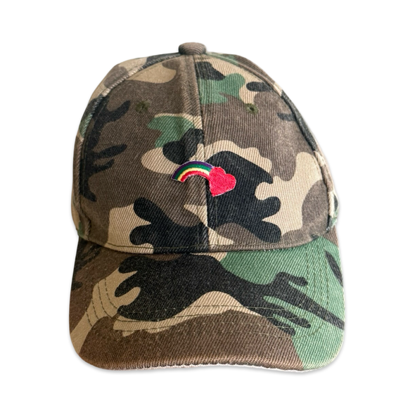 Vintage Camo Rainbow Cap