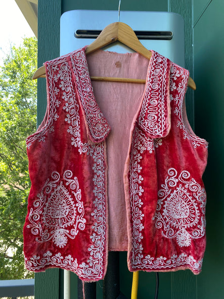 Vintage 60s Afghan Vest (S/M)