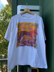 Vintage 90s Horse Art Tee (L)