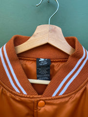Vintage Y2K University of Texas Satin Spell Out Jacket (XL/XXL)