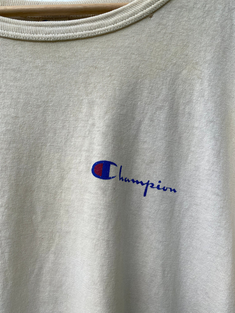 Vintage 80s Champion Logo Shirt (XL)