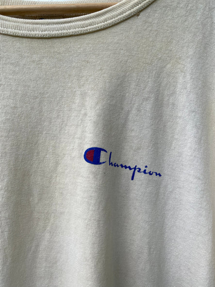 Vintage 80s Champion Logo Shirt (XL)