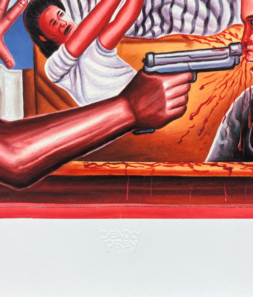 Pulp Fiction - Limited Edition Archival Giclée Print from Static Medium by Salvation