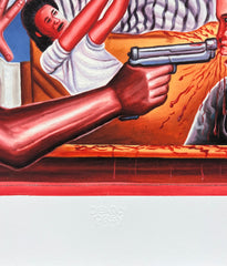 Pulp Fiction - Limited Edition Archival Giclée Print from Static Medium by Salvation