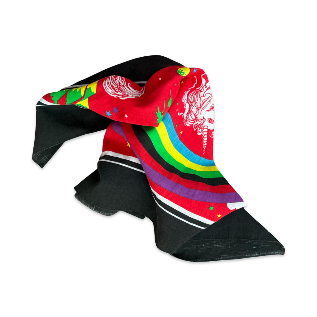 Vintage 90s Unicorn Bandana