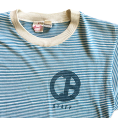 Vintage 70s Staff Ringer Tee