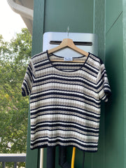 Vintage 80s Cropped Sweater Top (S/M)