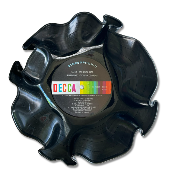 Vinyl Record Bowl