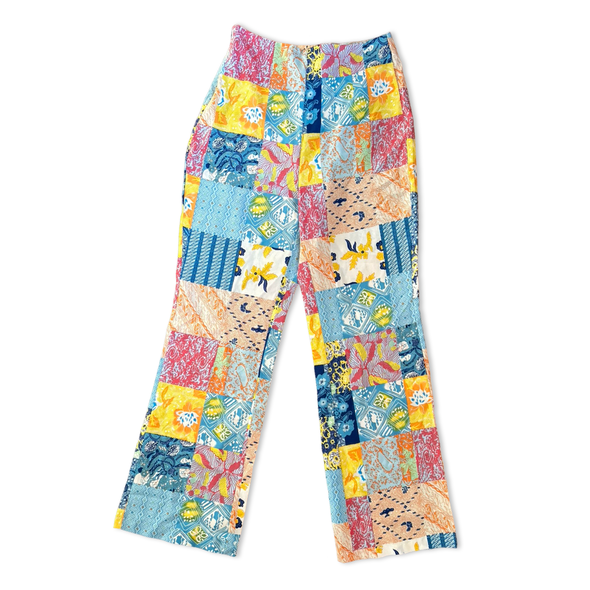 Y2K Patch Print Pants