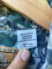 Vintage 90s Camo Shirt (XXL)
