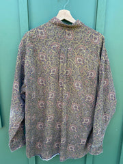 Vintage 90s Tommy Hilfiger Paisley Button Up (XL)