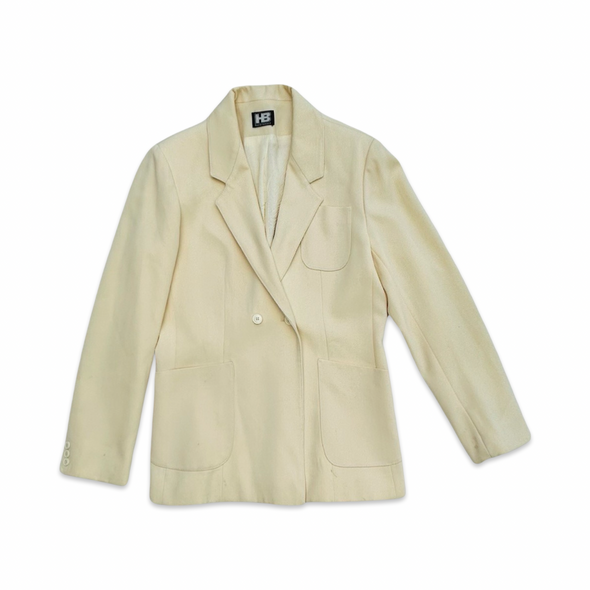 Vintage 60s Versatile Cream Blazer