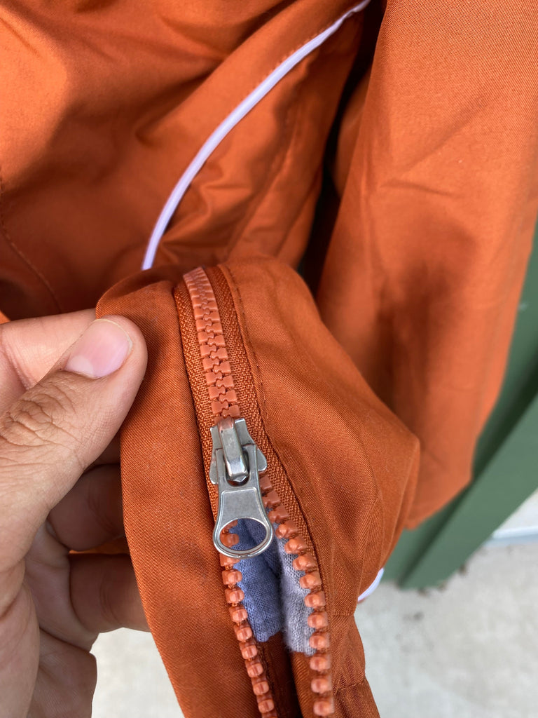 Vintage 90s University of Texas Windbreaker Jacket (XL)