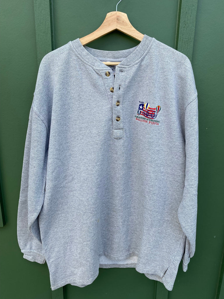 Vintage Y2K Albuquerque Air Balloon Festiva Sweater (XL)