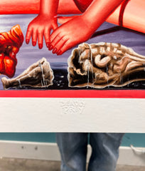 The Substance - Limited Edition Archival Giclée Print from Static Medium by Salvation