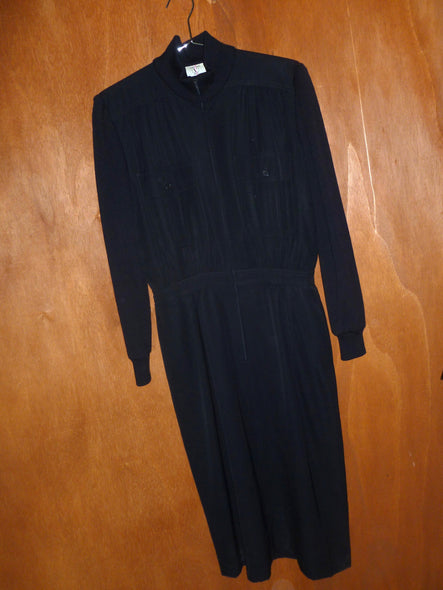 Valentino Wool Zip Dress (46)