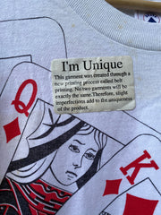 Vintage 90s Casino AOP Tee (XL)