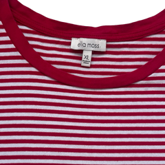 Y2K Red Striped Tee (XL)