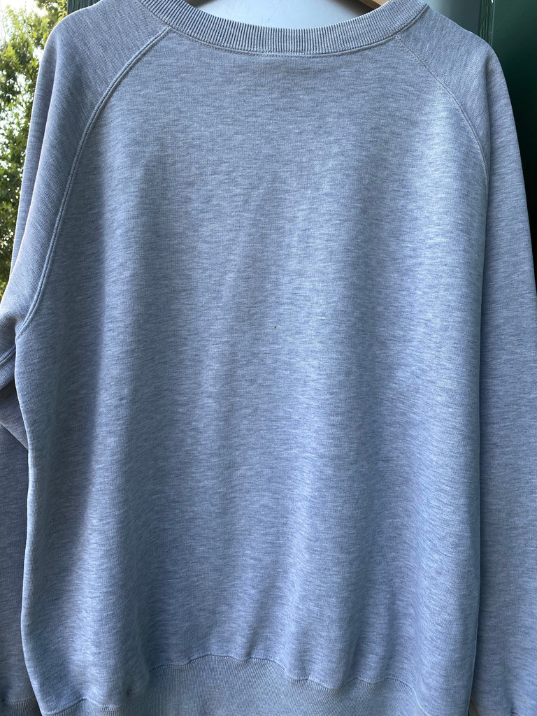Vintage 80s Nike Crewneck Sweatshirt Kangaroo Pocket (XL)