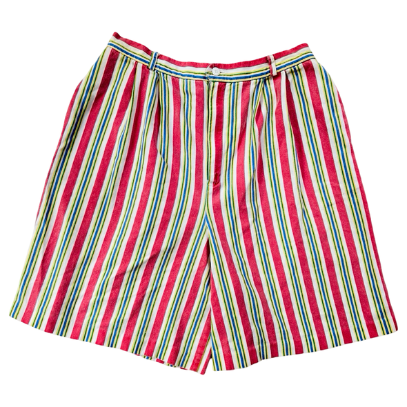 Vintage 90s Striped Shorts