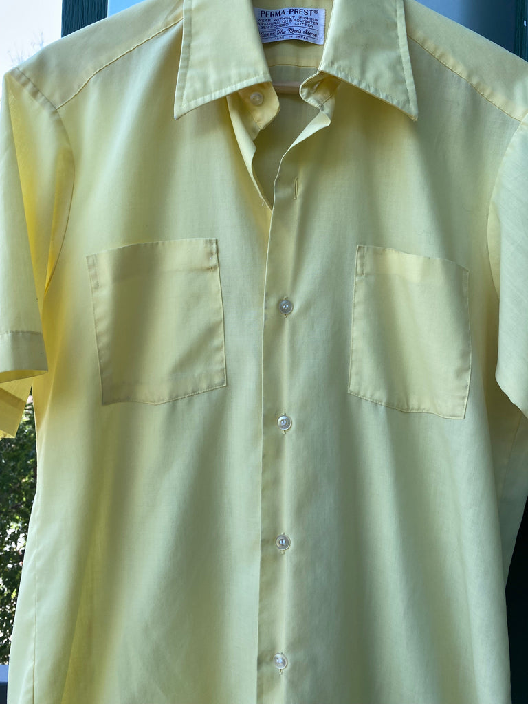 Vintage 70s Sears Perma-Prest Button Up (M/L)