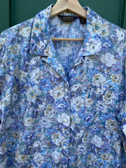 Vintage Eddie Bauer Floral Button Down (L)