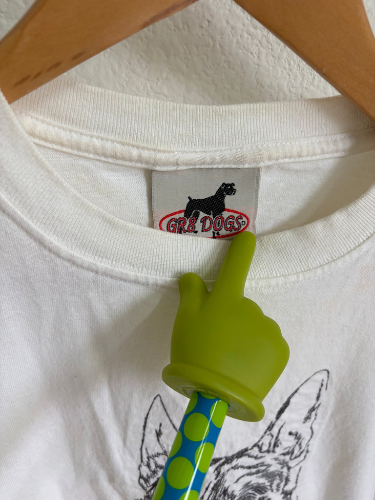 Vintage Y2K Boston Terrier Tee (M)